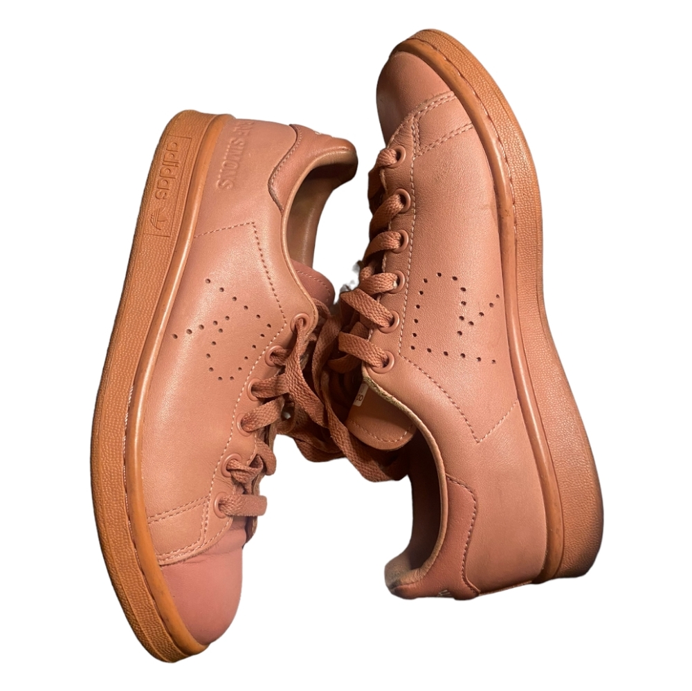 adidas x raf simons pink shoe